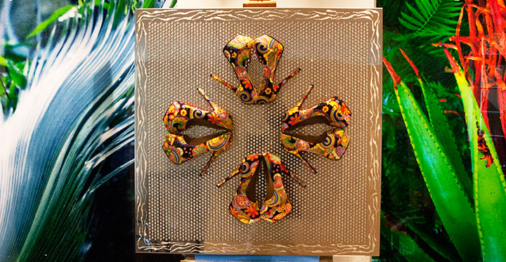 FLOWER MIRROR 500100